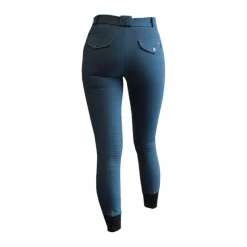 Jump'In - Pantalon d'équitation enfant unisexe Sacha Bleu Best