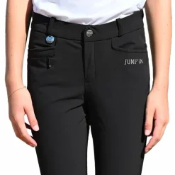 Hot Jump'In - Pantalon d'équitation junior mixte Sacha Noir
