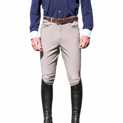 Jump'In - Pantalon d'équitation homme Super X lin Beige New