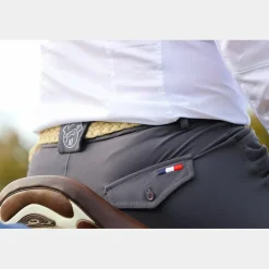 New Jump'In - Pantalon d'équitation homme Super X Gris