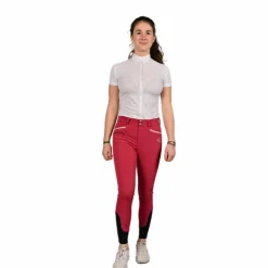 Sale Jump'In - Pantalon d'équitation fille Luna framboise Rose