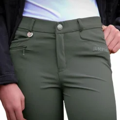 Jump'In - Pantalon d'équitation enfant unisexe Sacha thym Vert Clearance