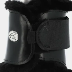 Jump'In - Protège-boulets para intérieur mouton noir/ noir Hot