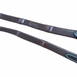 Online Jump'In - Rênes en caoutchouc avec 7 stoppers 1/2 collection One noisette Marron