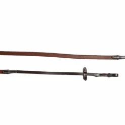 Jump'In - Rênes en caoutchouc 1/2 collection Week havane Marron Hot