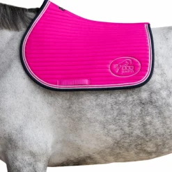 Jump'In - Tapis de selle Balthazar fuschia/ marine Rose Discount