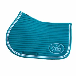 Clearance Jump'In - Tapis de selle Balthazar lagon/ blanc Bleu