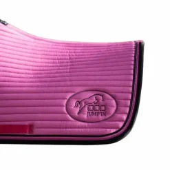 Jump'In - Tapis de selle Balthazar framboise/ noir Rose Outlet