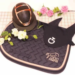 New Jump'In - Tapis de selle Nacre / rose Marine