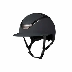 New Kask - Casque d'équitation Star Lady Chrome anthracite Gris