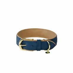 New Kentucky Dogwear - Collier pour chien vegan leather navy/beige Marine