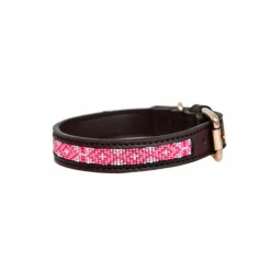 Kentucky Dogwear - Collier pour chiens perles faites main Rose Sale