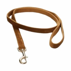 Kentucky Dogwear - Laisse pour chiens Velvet 120 cm Moutarde Jaune New