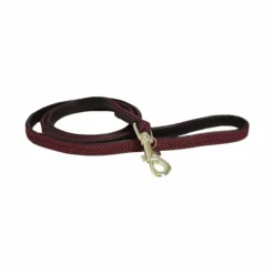 Outlet Kentucky Dogwear - Laisse en nylon tressé Plaited Nylon 200 cm Bordeaux