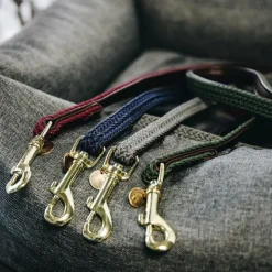 Outlet Kentucky Dogwear - Laisse en nylon tressé Plaited Nylon 200 cm Bordeaux