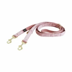 Discount Kentucky Dogwear - Laisse pour chien Velvet 2m vieux rose