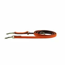 Clearance Kentucky Dogwear - Laisse de nylon tressé Plaited Nylon 200 cm Orange