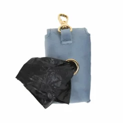 Kentucky Dogwear - Sac à crottes carré velvet ciel Bleu Hot