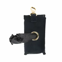 Best Kentucky Dogwear - Sac à crottes carré velvet Noir