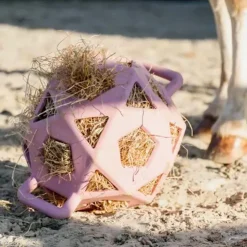 Kentucky Horsewear - Balle de jeu/ foin pour chevaux en caoutchouc vieux Rose Clearance