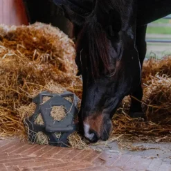 Kentucky Horsewear - Balle de jeu/ foin pour chevaux en caoutchouc noir Gris Sale