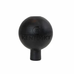 Kentucky Horsewear - Balle de protection d'attache caoutchouc Noir Outlet