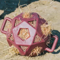 Hot Kentucky Horsewear - Balle de jeu/ balle à foin Bordeaux