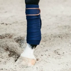 Kentucky Horsewear - Bandes de polo (x4) Marine Clearance