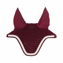 Kentucky Horsewear - Bonnet pour chevaux Wellington Plaited Cord anti-bruits Bordeaux