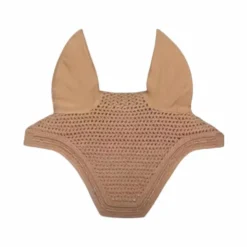 Sale Kentucky Horsewear - Bonnet pour chevaux anti-bruits Wellington Velvet Mini Pearls Beige