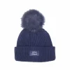 Kentucky Horsewear - Bonnet pompom marine
