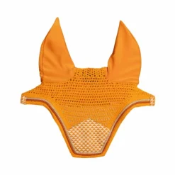 Sale Kentucky Horsewear - Bonnet pour chevaux Wellington Velvet Printing flags Orange