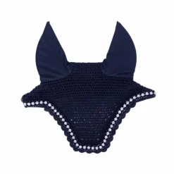 Clearance Kentucky Horsewear - Bonnet anti-mouche Wellington big stone & pearl foncé Marine