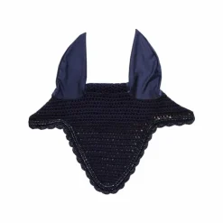 Kentucky Horsewear - Bonnet Long stone & Pearl anti-bruits marine