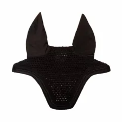 Kentucky Horsewear - Bonnet pour chevaux anti-bruits Wellington Velvet Mini Pearls Noir Sale
