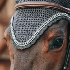 Best Kentucky Horsewear - Bonnet long Stone & Pearl Gris