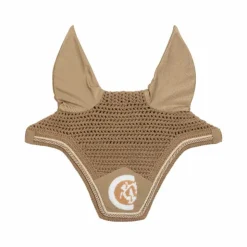 Online Kentucky Horsewear - Bonnet anti-mouches Wellington 3D Logo corde Beige