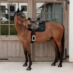 Kentucky Horsewear - Bonnet pour chevaux Wellington Sparkling Noir