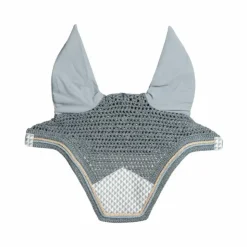 Kentucky Horsewear - Bonnet pour chevaux Wellington Velvet Printing flags light blue Bleu Hot