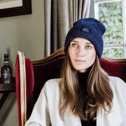 Clearance Kentucky Horsewear - Bonnet paillettes marine