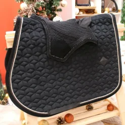 Discount Kentucky Horsewear - Bonnet Wellington Velvet pearls Noir