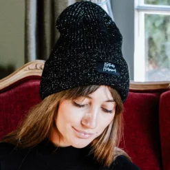 Outlet Kentucky Horsewear - Bonnet paillettes noir