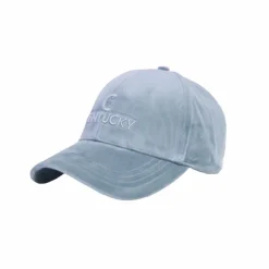 Kentucky Horsewear - Casquette Velvet ciel Bleu Discount