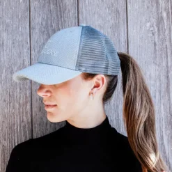 Kentucky Horsewear - Casquette Trucker Laine clair Bleu Sale