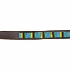 Kentucky Horsewear - Ceinture perles faites mains bleu clair Sale
