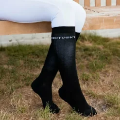 Online Kentucky Horsewear - Chaussettes d'équitation Glitter x3 Noir
