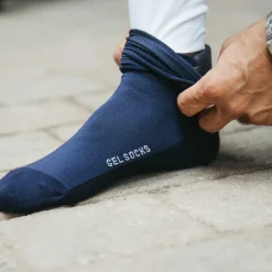 Kentucky Horsewear - Chaussettes anti-ampoules Achilles (x1) Marine Discount