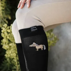 Sale Kentucky Horsewear - Chaussettes d'équitation Sammy (x1) Noir