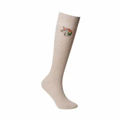 Kentucky Horsewear - Chaussettes d'équitation Pailletées Licorne (x3) Blanc Online