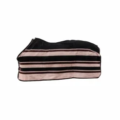 Kentucky Horsewear - Chemise séchante Fleece Heavy stripes / beige Marron